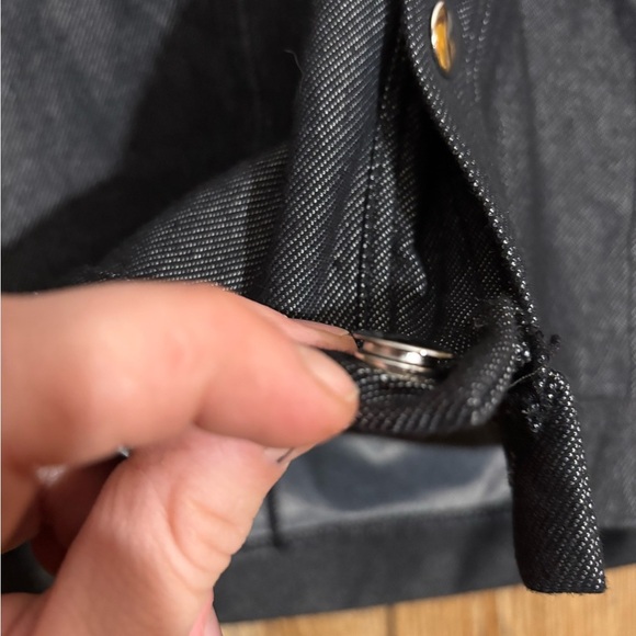 Weissman Dark Gray Costume Jacket with Faux Fur - Picture 9 of 10